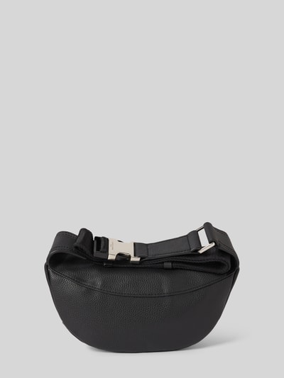 LIEBESKIND BERLIN Bauchtasche aus reinem Leder mit Label-Detail Modell 'CHUDY' Black 4