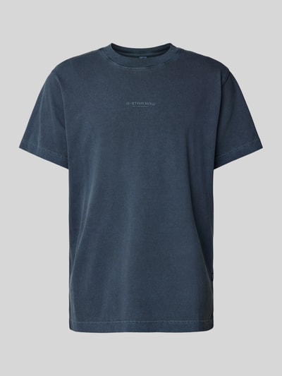 G-Star Raw Oversized T-shirt met labelprint Antraciet - 2