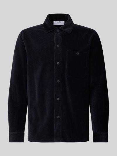 Marc O'Polo Denim Relaxed Fit Freizeithemd aus reiner Baumwolle Marine 2
