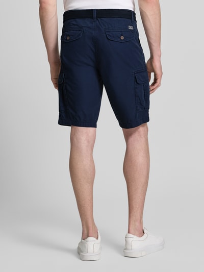 Petrol Regular Fit Bermudas mit Cargo-Taschen Marine 5