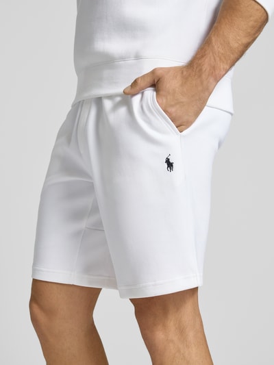 Polo Ralph Lauren Shorts mit elastischem Bund Weiss 3