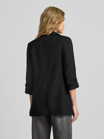 VERO MODA Regular Fit Longblazer mit Viskose-Anteil Modell 'FRIDA' Black 5