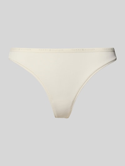 TOMMY HILFIGER String van katoenmix Offwhite - 1