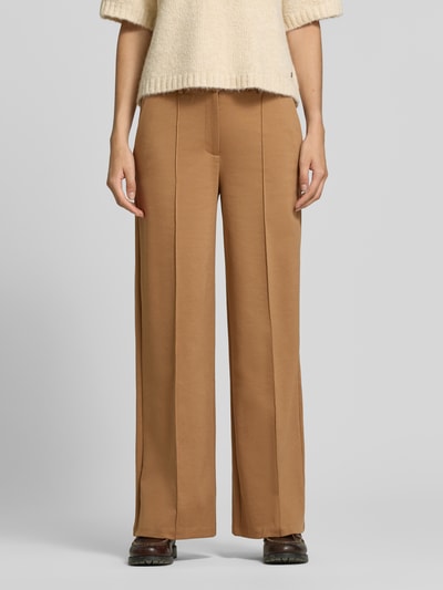 ICHI Wide Fit Hose mit Viskose-Anteil Modell 'Kate' Mittelbraun 4