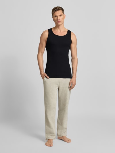 Tom Tailor Tanktop aus reiner Baumwolle im 2er-Pack Black 1