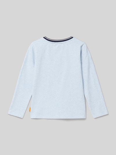 Steiff Longsleeve mit Logo-Badge Bleu 3