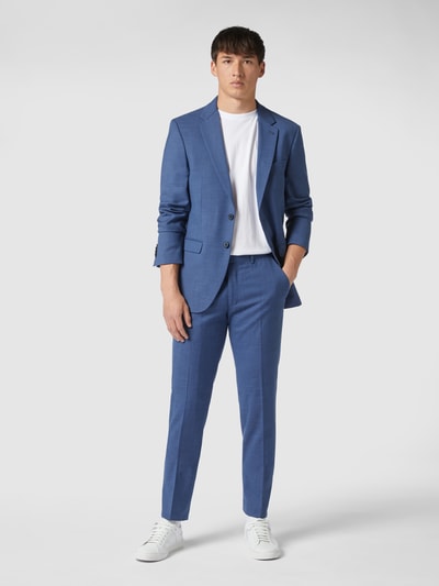 MCNEAL Slim fit pantalon met stretch  Marineblauw - 1