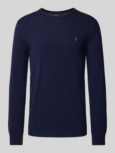 Polo Ralph Lauren Strickpullover aus Lanawolle mit Rundhalsausschnitt Marine 2