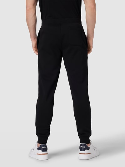 Polo Sport Sweatpants met labelprint Zwart - 5