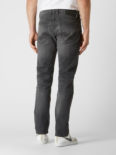 Tom Tailor Regular Slim Fit Jeans mit Stretch-Anteil Modell 'Josh' Dunkelgrau 5