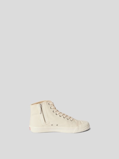 Kenzo High-Top-Sneaker mit Motiv-Stitching Ecru 6