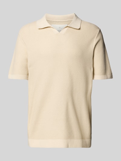 Jack & Jones Relaxed Fit Poloshirt mit Label-Detail Modell 'CEASTON' Offwhite 2