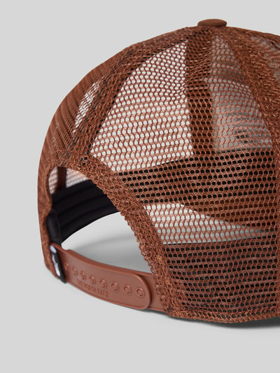 Productfoto, Trucker Cap met Labelpatch van The North Face in bruin met verstelbare trensje, heren accessoire