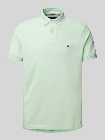 Tommy Hilfiger Regular fit poloshirt met labeldetail Lichtgroen - 2