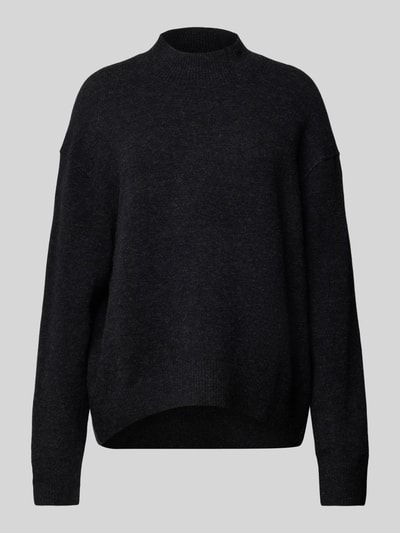 Marc O'Polo Denim Sweter z dzianiny ze stójką Czarny 2