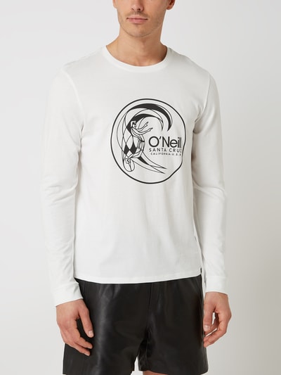 ONeill Regular Fit Longsleeve mit Logo Weiss 4