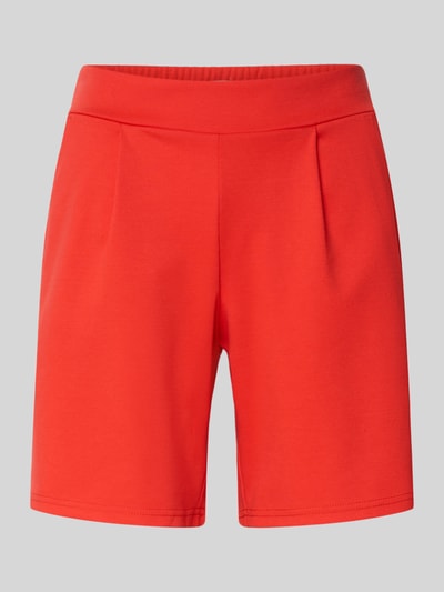 ICHI Shorts met elastische tailleband model 'Kate' Rood - 2