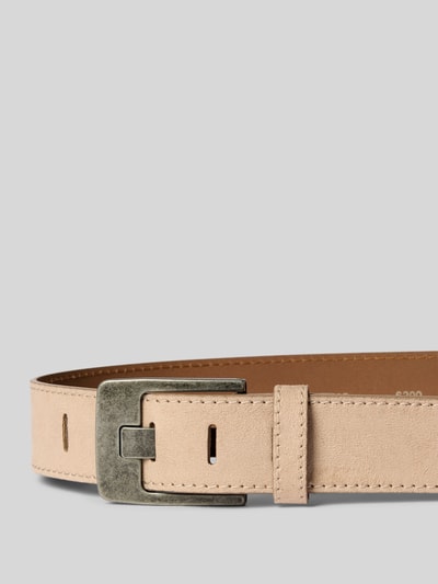 Tom Tailor Gürtel in Wildlederoptik Beige 2