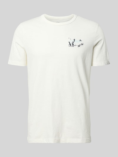 Produktfoto, Regular Fit T-Shirt aus reiner Baumwolle von s.Oliver RED LABEL, efekt: jednolity kolor, krój regular fit, nadruk z motywem, rękaw: krótki rękaw, materiał: bawełna