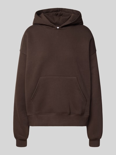 Gina Tricot Oversized Hoodie mit Kapuze Dunkelbraun 2