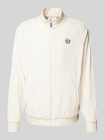 SERGIO TACCHINI Trainingsjacke mit Logo-Stitching Modell 'SERGIO' Offwhite 2