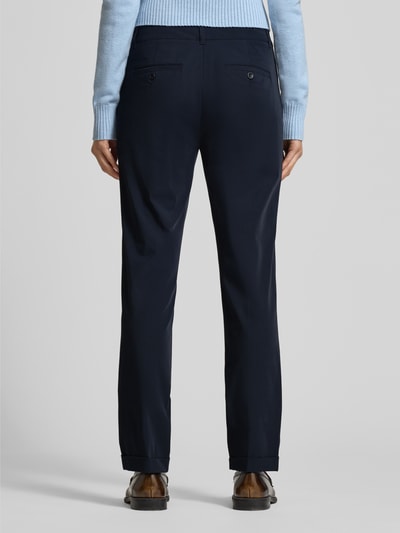 Raffaello Rossi Chino aus Techno Cotton Superstretch Marine 5