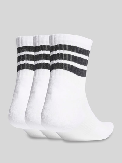 adidas Sportswear Strümpfe aus Baumwoll-Mix im 3er-Pack Weiss 3