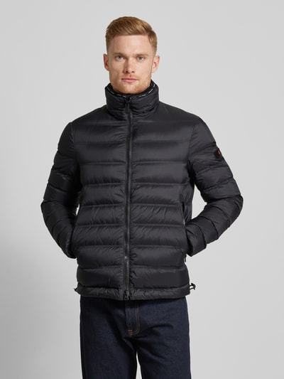 Peuterey Steppjacke mit Stehkragen Modell 'Proske' Black 4