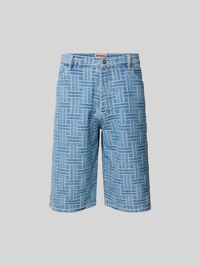 Kenzo Shorts mit 5-Pocket-Design Hellblau 2