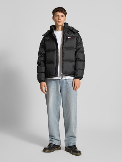 Tommy Jeans Regular fit donsjack, model 'ALASKA' Zwart - 1