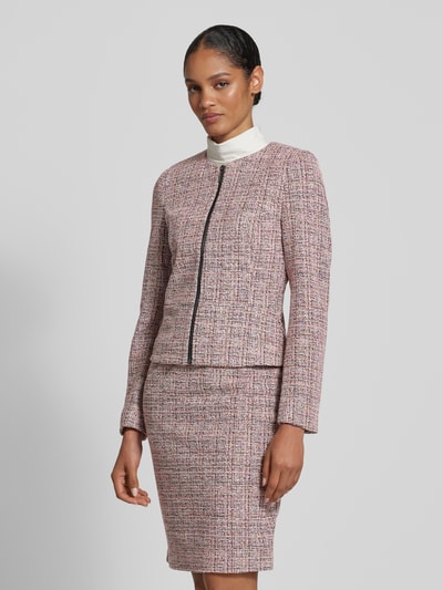 Christian Berg Woman Selection Blazer mit durchgehendem Reißverschluss Pink 4