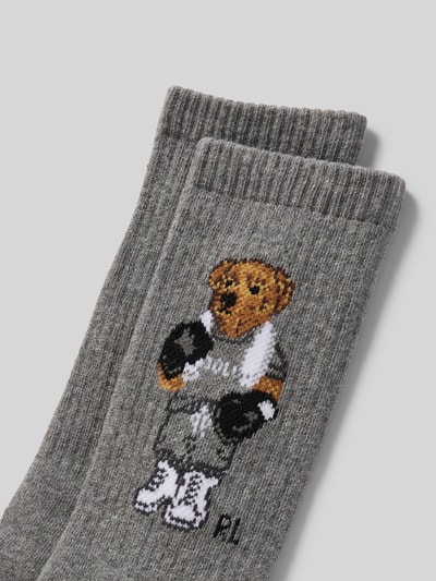 Polo Ralph Lauren Skarpety z nadrukiem z logo Średnioszary 2