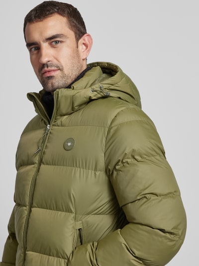 Gant Steppjacke mit Label-Patch Oliv 3