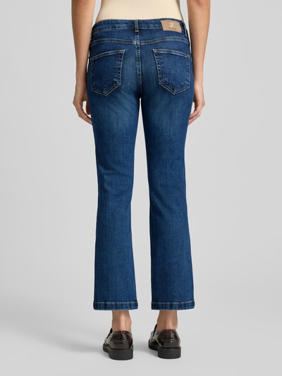 MOS MOSH Flared Fit Jeans im 5-Pocket-Design Modell 'ASHLEY' Dunkelblau 5