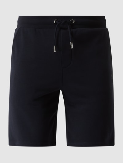 Karl Lagerfeld Sweatshorts met logo  Donkerblauw - 2