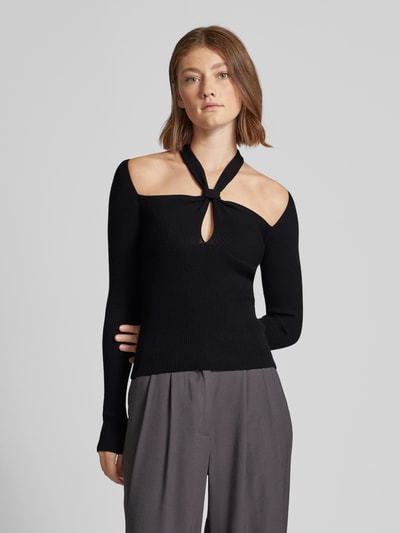 LeGer by Lena Gercke Longsleeve mit Cut Out Modell 'Gisa' Black 4