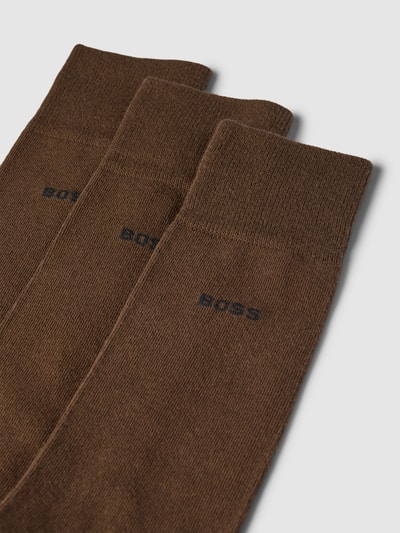 BOSS Socken mit Label-Detail im 3er-Pack Oliv 2