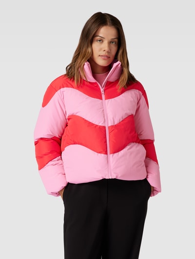 Vero Moda Steppjacke im Colour-Blocking-Design Modell 'WAVE' Pink 4