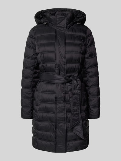 MICHAEL Michael Kors Steppmantel mit Taillenband Modell 'Longline' Black 2