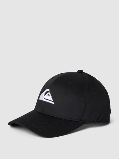 Quiksilver Basecap mit Label-Stitching Modell 'DECADES YOUTH' Schwarz 1