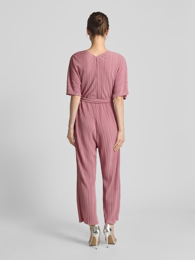 YAS Jumpsuit in wikkellook, model 'OLINDA' Oudroze - 5