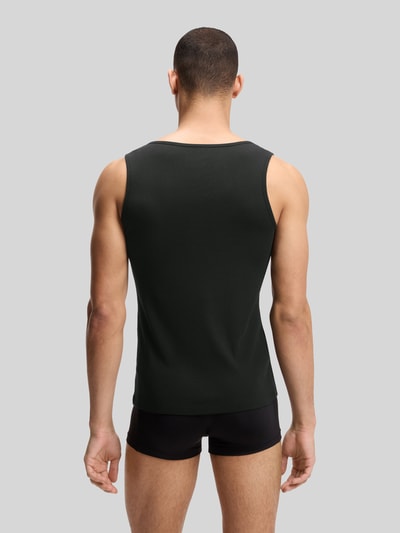 BOSS Slim Fit Tanktop aus reiner Baumwolle im 3er-Pack Oliv 4