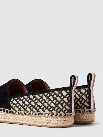 BOSS Slip-on sneaker met zool in gevlochten look Zwart - 2