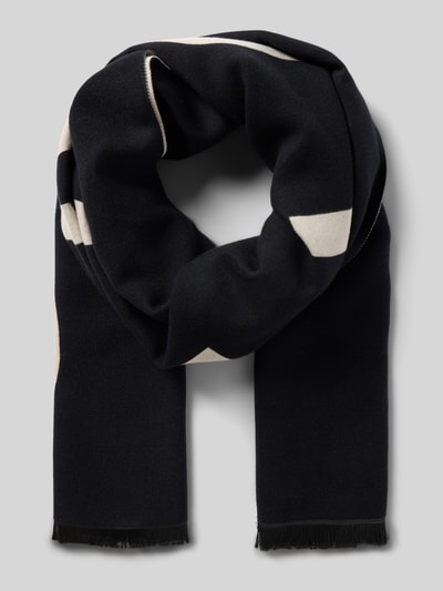 comma Schal aus Viskose-Mix Black 1