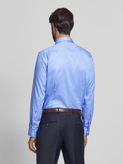 SEIDENSTICKER Slim fit zakelijk overhemd met knoopsluiting Bleu - 5