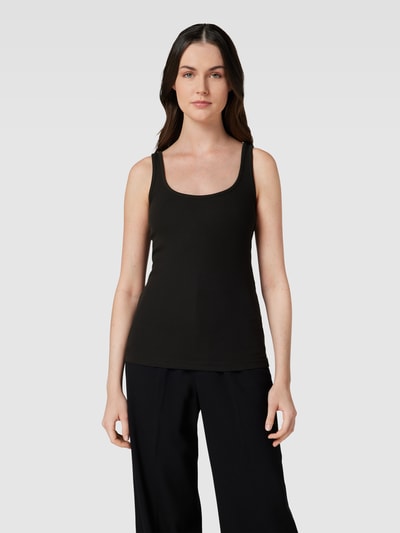 Lauren Ralph Lauren Tank Top in Ripp-Optik Modell 'KELLY' Black 4