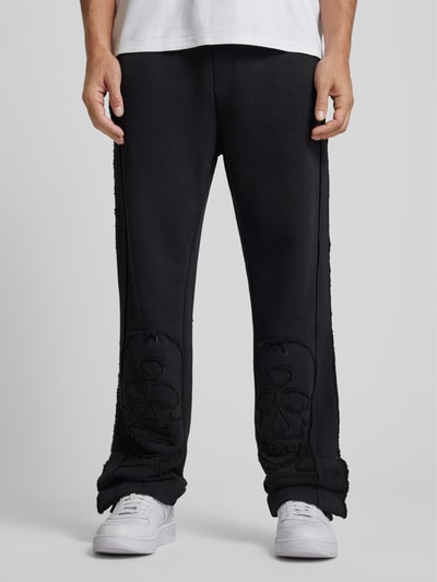 HUGO Sweatpants mit elastischem Bund Modell 'Daskul' Black 4