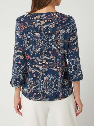 Tom Tailor Shirt mit Paisley-Muster  Dunkelblau 5