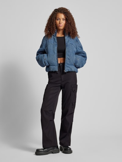 G-Star Raw Wide leg high waist cargobroek met steekzakken Zwart - 1