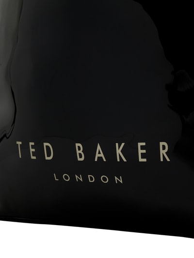 Ted Baker Shopper in laklook, model 'Gabycon'  Zwart - 2